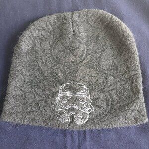 Star Wars Kids Beanie Charcoal Gray One Size
